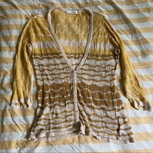 Charlie and Robin Anthropologie sz L cardigan